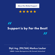 O podpoře ze strany Dlubal Software
