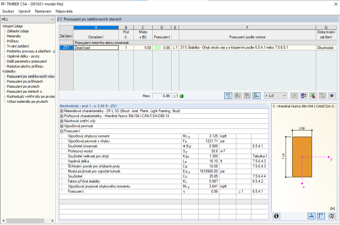 Přídavný modul RF-TIMBER CSA