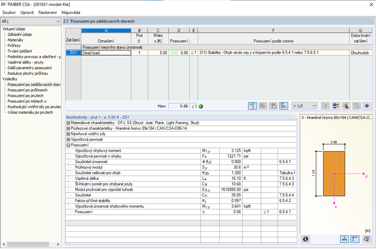 Přídavný modul RF-TIMBER CSA