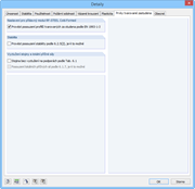 Detaily, záložka Prvky tvarované za studena