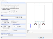 Dialog "Vložit DXF šablonu"