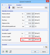 Úprava mezního napětí