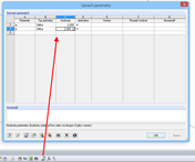 Vytvoření parametrů "a" a "b"