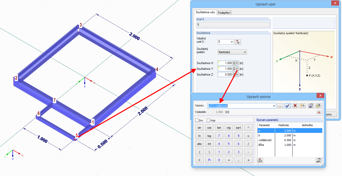 Uživatelsky definovaná parametrizovaná platforma