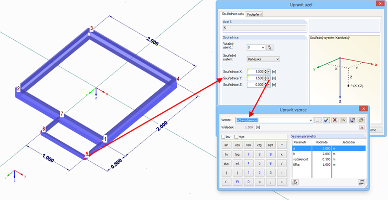 Uživatelsky definovaná parametrizovaná platforma
