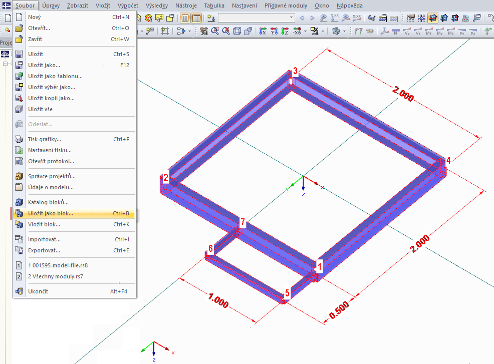 Uložit jako blok ...