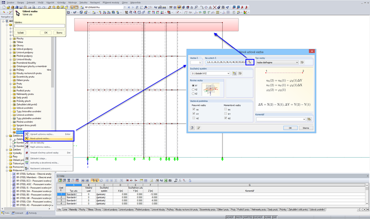 Vyhodnocení prvního vlastního tvaru