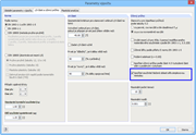 Dialog „Parametry výpočtu“