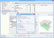 Nabídka pro export pružných konstant z modulu RF-FOUNDATION Pro