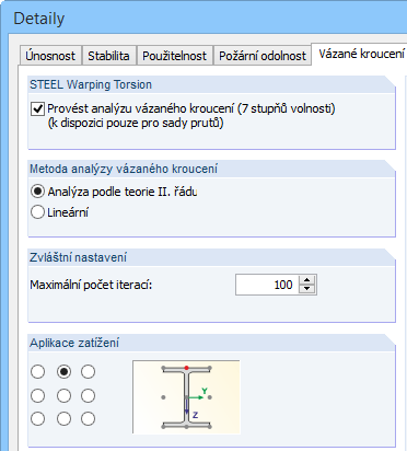 Aktivace vázaného kroucení