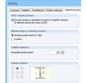 Aktivace vázaného kroucení