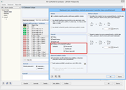 Nastavení výpočtu deformací v modulu RF-CONCRETE Deflect