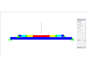 Definition des nichtlinearen Normalkraft-Gelenkes als Diagramm