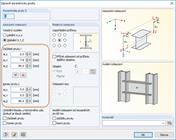 Zadání excentricity na nosníku