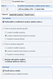 Aktivierung der ZPA-Methode in DYNAM Pro - Erzwungene Schwingungen