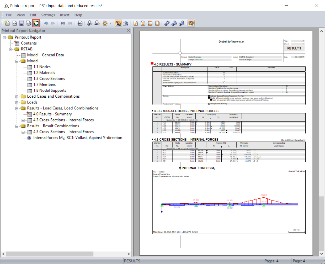 Export do programu VCmaster