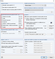 Nastavení v Detailech posouzení
