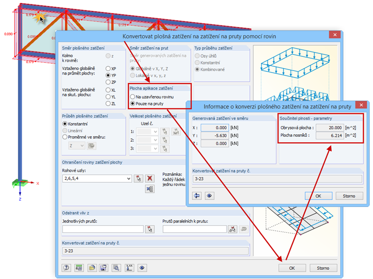 Anzeige der Parameter zur Bestimmung der Völligkeit in RFEM/RSTAB