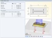 Dialog „1.5 Patní deska a svary“ v modulu RF-/JOINTS