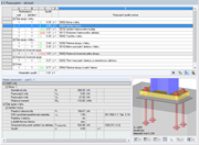 Dialog „3.1 Posouzení – shrnutí“ s podrobnými údaji o posouzení odolnosti kotvy proti vytržení