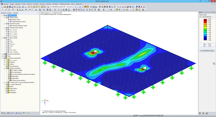 požadavek Výztuž_Rigidní