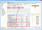 Ergebnisausgabe für die Schubfugenbemessung