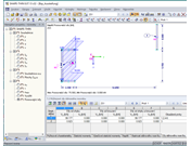 Posouvající síly v dílčím průřezu