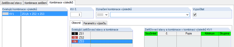 Kombinace výsledků