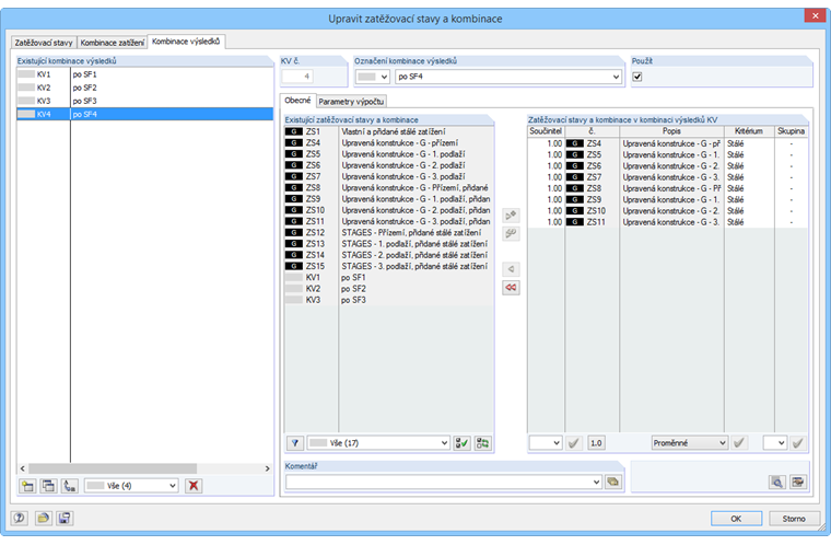 Kombinace výsledků