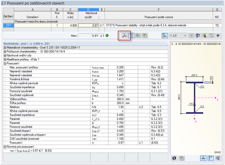 Výsledková tabulka