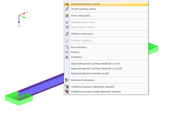 Stab zerlegen in Flächen