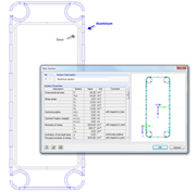 Cross-Section Information of Section Areas