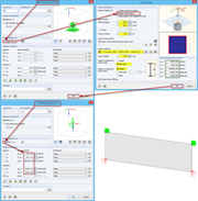 Lagertyp "Stütze" an Wänden