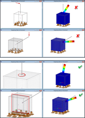 Verbindung von Stäben mit Volumenkörpern