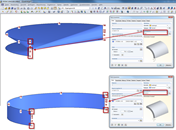 Rohové uzly zobecnělých čtyřúhelníkových ploch