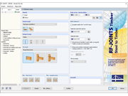 Typy přípojů v RF-/JOINTS Timber - Steel to Timber