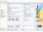 Typy přípojů v RF-/JOINTS Timber - Steel to Timber
