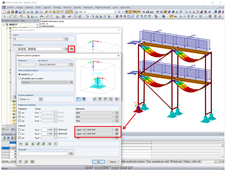 Podpora typu Lešení