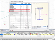 Smyková plocha parametrického válcovaného profilu IPE 300