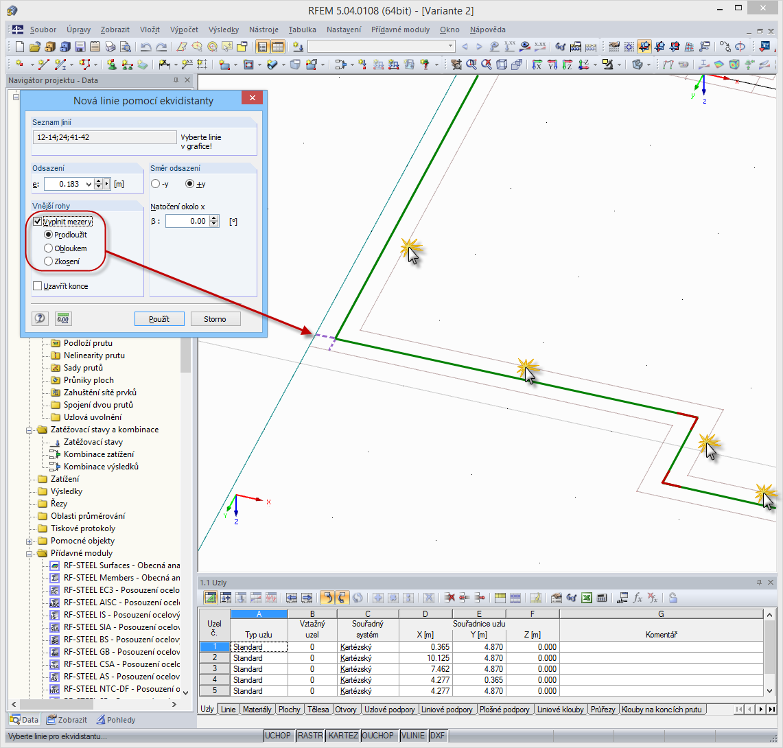 Import und Verwendung einer DXF-Hintergrundfolie
