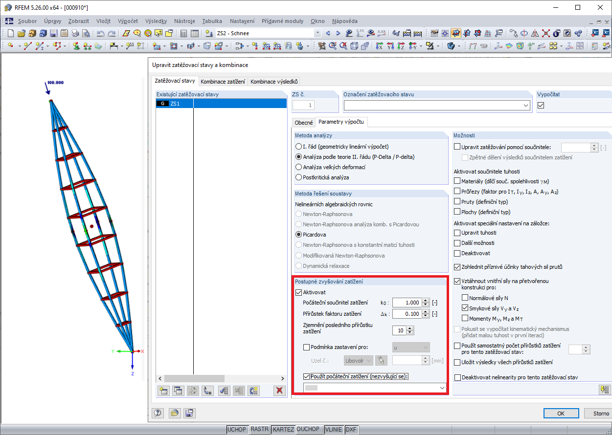 Postupné zvyšování zatížení