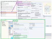 Možnosti nastavení sítě konečných prvků