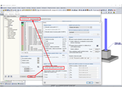 Oddělené zadání zatížení pro posouzení konstrukce a základů