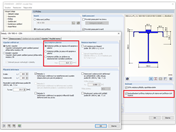 Spolupůsobení průřezu kolejnice