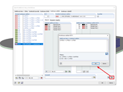 Dialog pro zadání kombinace pomocí textového pole