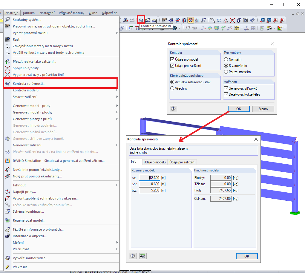 Kontrola správnosti