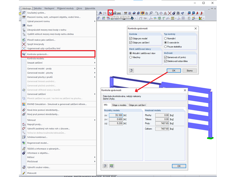Kontrola správnosti