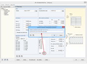 Nastavení dostupných průměrů výztuže
