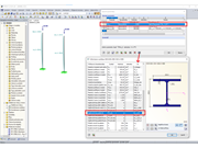 Parametrické zadávání s přístupem do průřezových charakteristik