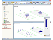 Zobrazení rozložení zatížení